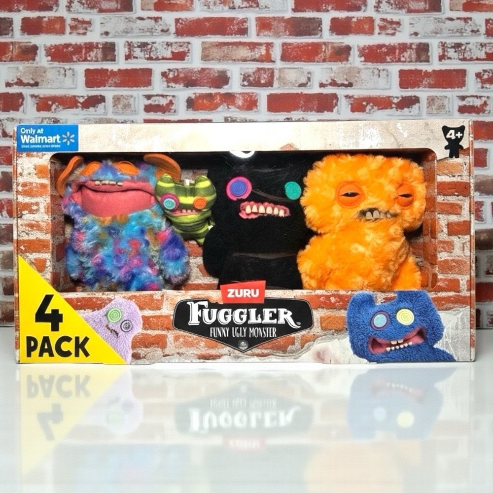 Fuggler Chaos Crew Multipack Walmart Exclusive ZURU FUGGLER 4 PACK NEW SEALED!